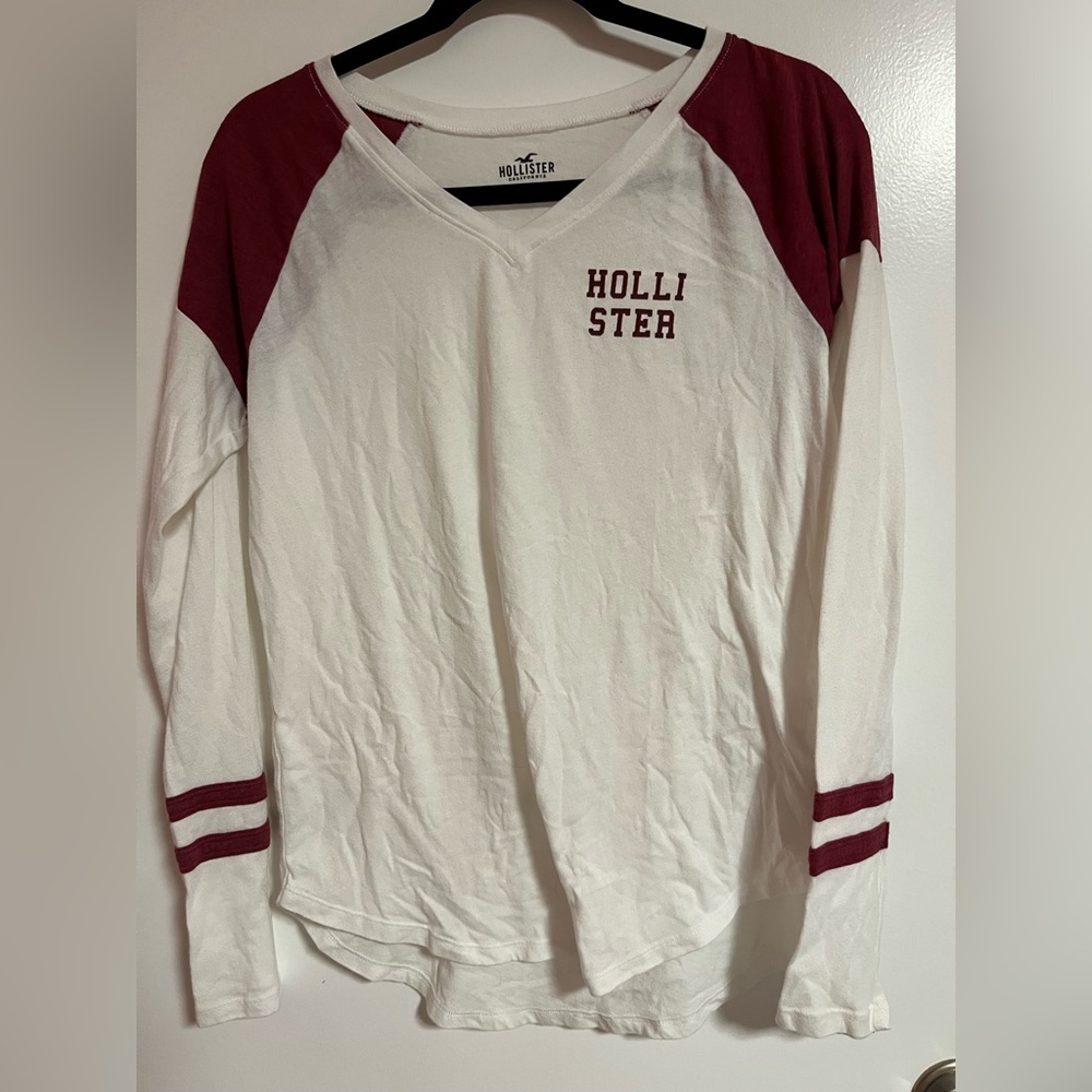Hollister White Long Sleeve